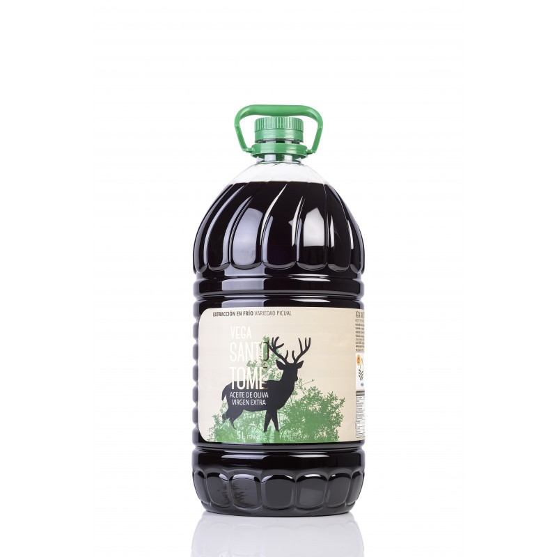 AOVE Caja de 3 garrafas de 5 L Vega Santo Tomé con D.O. "Sierra Cazorla".